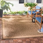 Safavieh Indoor / Outdoor Natural Gold Area Rugs CY6100-39. Fixed Price $45.00.