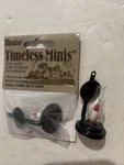 Dollhouse Miniatures Pair Chimney Candle Wall Sconce New - Darice Timeless Minis. Fixed Price $5.99.