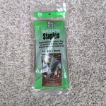 Easy Gardener 20 Fabric Staples Weed Control Landscape Stakes. Fixed Price $10.00.