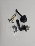 Schlage F10 622 Accent Door Lever, Hall & Closet Passage Lock, Matte Black. Fixed Price $35.99.