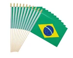 Ckexin 25PACK Small Flag Handheld Mini Brazilian On Stick. Fixed Price $20.69.