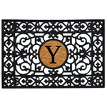 Calloway Mills 160012436Y Rubber Monogram Insert Doormat X Letter. Fixed Price $63.05.