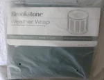 Brookstone Weather Wrap Round 30"HX34" Central Air Conditioner Heavy Duty Cover. Fixed Price $15.00.