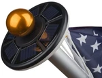 Sunnytech 2ND Gen Solar Flag Light, 20 Led, Brightest For 15-25FT Poles. Fixed Price $64.11.
