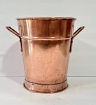 Smith & Hawken Solid Copper French Style Floral Bucket Planter Made In Turkey. Fixed Price $80.00.