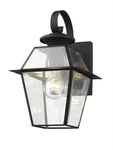 Livex Lighting Westover 1-LIGHT Brass Outdoor Wall Lantern Black. Fixed Price $129.99.