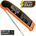 Instant Read Digital Meat Thermometer For Kitchen Food Cooking Bbq Grill Smoker. Fixed Price $7.99.