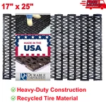 Durable Durite Recycled Tire,link Outdoor Entrance Mat,herringbone Weave 17"X25". Fixed Price $36.35.