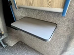Small Rectangle Light Grey Camper Folding Shelf Motorhome, Caravan Trim. Fixed Price $45.68.
