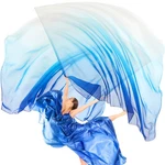 Jecery 2 Set Worship Flags For Dance Church Praise With Scalable Rod 55X78IN. Fixed Price $45.39.