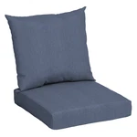 Deep Seat Cushion Set Fade Resistant Navy Blue Piece 45 X 22.7 Mainstays. Fixed Price $44.99.