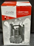 Leader Vertygo 600 Submersible Pump (clear Water) Brand New. Fixed Price $259.99.