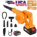 Cordless Leaf Blower & Vacuum 160MPH 19000RPM Air Snow W/ 4.0AH Battery. Fixed Price $26.99.