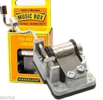 Kikkerland Crankshaft Various Song Hand Wind-up Tunes Music Box Melody. Fixed Price $29.99.