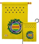 Vietnam Garden Flag War Military Secound Indochina Communist Banner. Fixed Price $15.95.