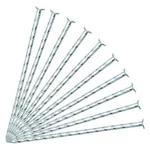 6" Galvanized Non-rust Metal Garden Stakes Spiral Landscape Pins (50/100/150 Pk). Fixed Price $53.55.