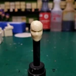 Custom G.i. Joe Storm Shadow Unpainted Head Cast Legends/mezco/classified 6 Inch. Fixed Price $15.00.