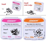 50PCS Dental Metal Matrices Matrix Band Sectional Contoured Refill Box 35. Fixed Price $6.99.