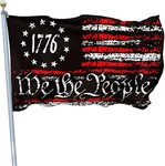 We The People 1776 American Flags For Outside 3X5 Indoor Outdoor House. Fixed Price $13.88.