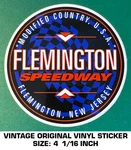 Flemington Speedway - Vintage Original Vinyl Decal Sticker Modified Country. Fixed Price $9.45.