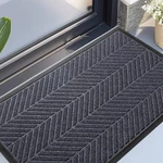 Xadp 36X24 Inch Indoor Outdoor Welcome Mat Waterproof Non-slip Rubber Entry. Fixed Price $48.83.