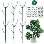 6 Pack Monstera Plant Support, 43INCH Stackable Stakes With 20PCS Clips.... Fixed Price $18.42.