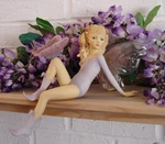 Nib Stone Garden United Design Young Fairy W/butterfly Figurine Statue. Fixed Price $29.99.