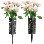 Wehhbtye Pack 12 Memorial Cemetery Floral Holder 7.4 Inches, 2PCS. Fixed Price $16.88.