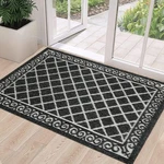 Hebe Indoor 32"X48" Non Slip Front Welcome Mats Washable Shoe M.... Fixed Price $44.79.