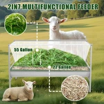 Cattle Hay Feeder Livestock Goat Trough For Sheep Shed Horse Us. Fixed Price $135.06.