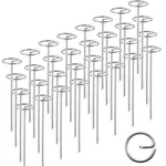 Sumgrow 120 Pack 6-INCH, Landscape Staples, Fabric Pins, Weed Barrier Stakes,. Fixed Price $24.94.