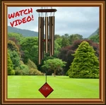 Woodstock Chimes Of Polaris Wind Bronze 22" Total Length DCB22. Fixed Price $30.00.