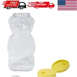Charming Bear Honey Bottles 12 Oz Flip-top For Beekeeping Pack. Fixed Price $36.99.