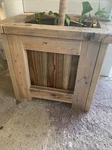 Vidaxl Solid Acacia Wood Garden Planter Pot Raised Flower Bed Box Multi Sizes. Fixed Price $109.99.