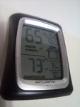 Acu-rite 00325 Indoor Temperature And Humidity Monitor. Fixed Price $8.00.