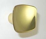 1960'S Vintage Mid Century Brass Plated Over Zinc Cabinet Knobs (nos - Nib). Fixed Price $22.00.