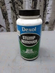 Vtg Open Stump Remover Granules The Easy Chemical Way 1 Lb By Dexol. Fixed Price $20.00.