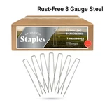 Sandbaggy 12 Inch Rust Free Landscape Staples Sod Stakes Fabric Pins - 8 Gauge. Fixed Price $371.57.