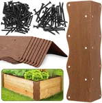 8 Pcs Raised Garden Bed Brackets Heavy Duty Metal Corners And. Fixed Price $51.99.