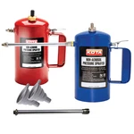 Kota Non-aerosol Pressure Sprayer, Refillable Bottle, 32OZ Color: Red & Blue. Fixed Price $89.99.
