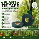 20 Rolls - 4MIL Each 300 Feet X 1/2" Stretch Tie Tape Plant Ribbon Garden Vinyl. Fixed Price $74.99.