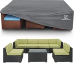 Patio Furniture Covers Waterproof, Anti-uv Tear-resistant 500D Heavy Duty 7-12. Fixed Price $55.99.