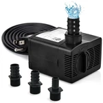 240GPH Submersible Pump Fountain Water Pond Fish Tank Aquarium W/ 3 Nozzles. Fixed Price $23.99.