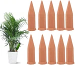 Tcamp 10 Pack Plant Watering Devices, Terracotta Spikes Wine Bott. Fixed Price $34.35.