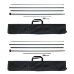 Vevor Feather Flag Kit 2 Packs, 16.3 Ft Swooper Pole, Sign Poles. Fixed Price $71.66.
