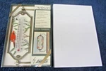New Artisan By Aspects Cardinal Bird Bracket Mounted Window Thermometer Usa. Fixed Price $19.95.