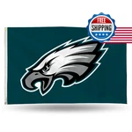 Rico Industries Nfl Philadelphia Eagles 3'X5' Banner Flag W/ Grommets. Fixed Price $40.47.