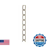 Westinghouse 70481-00 Swag-light Kit, 12', Antique Brass. Fixed Price $33.22.