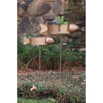 Kalalou CHYK1382 Metal Fish Planter Yard Stakes With Copper Finish Brown - Se.... Fixed Price $58.40.