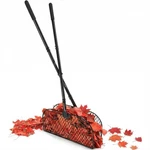 2 Pack Metal Leaf Grabber Rakes, Heavy Duty Long Handle Garden Collector. Fixed Price $28.49.